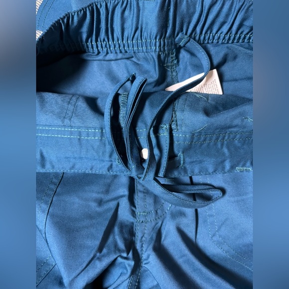 Cherokee Men’s Drawstring Cargo  Pants Caribbean Blue - Picture 9 of 11